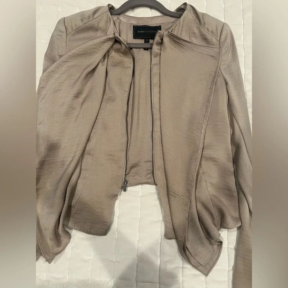 BCBG Flora Ruffle Jacket - Picture 8 of 8